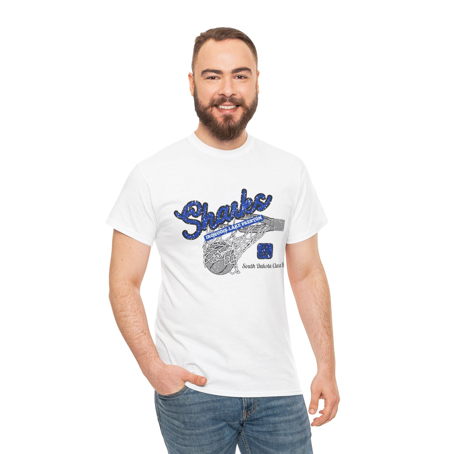 Sharks Vintage Net Gilden Tee