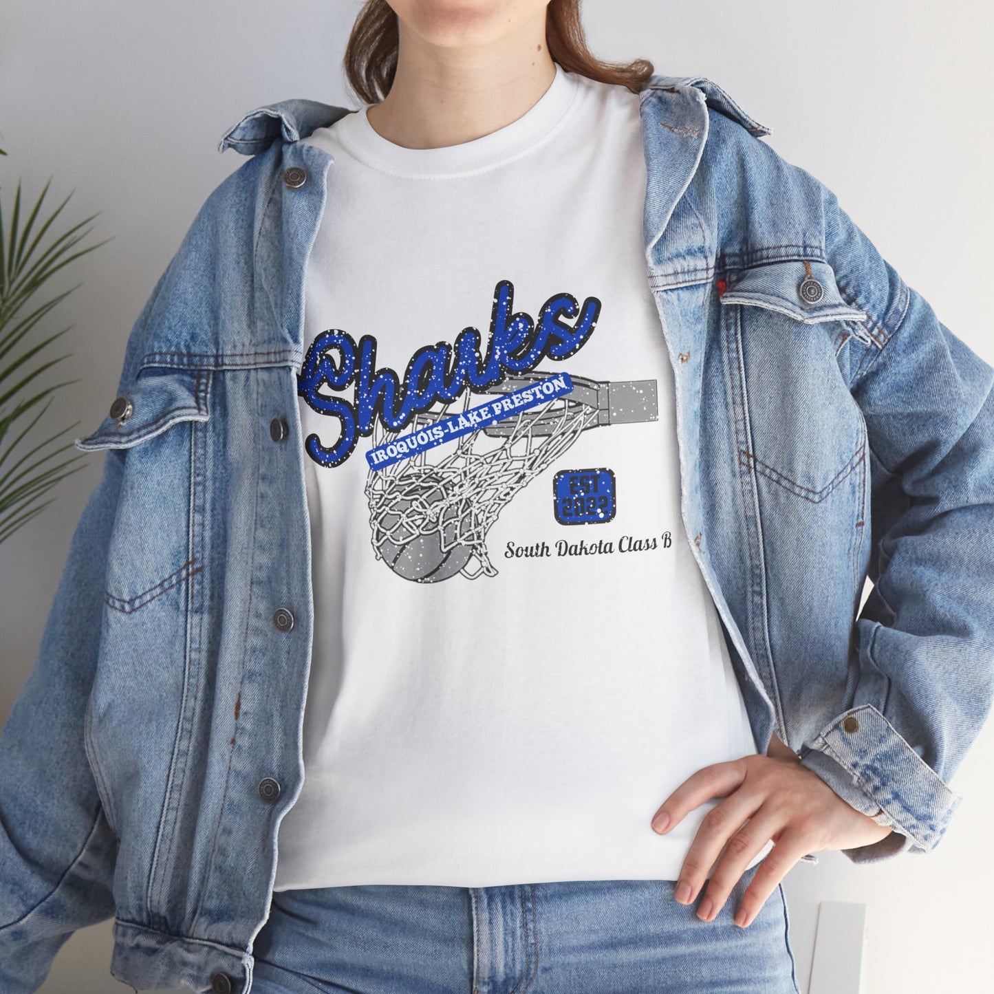Sharks Vintage Net Gilden Tee