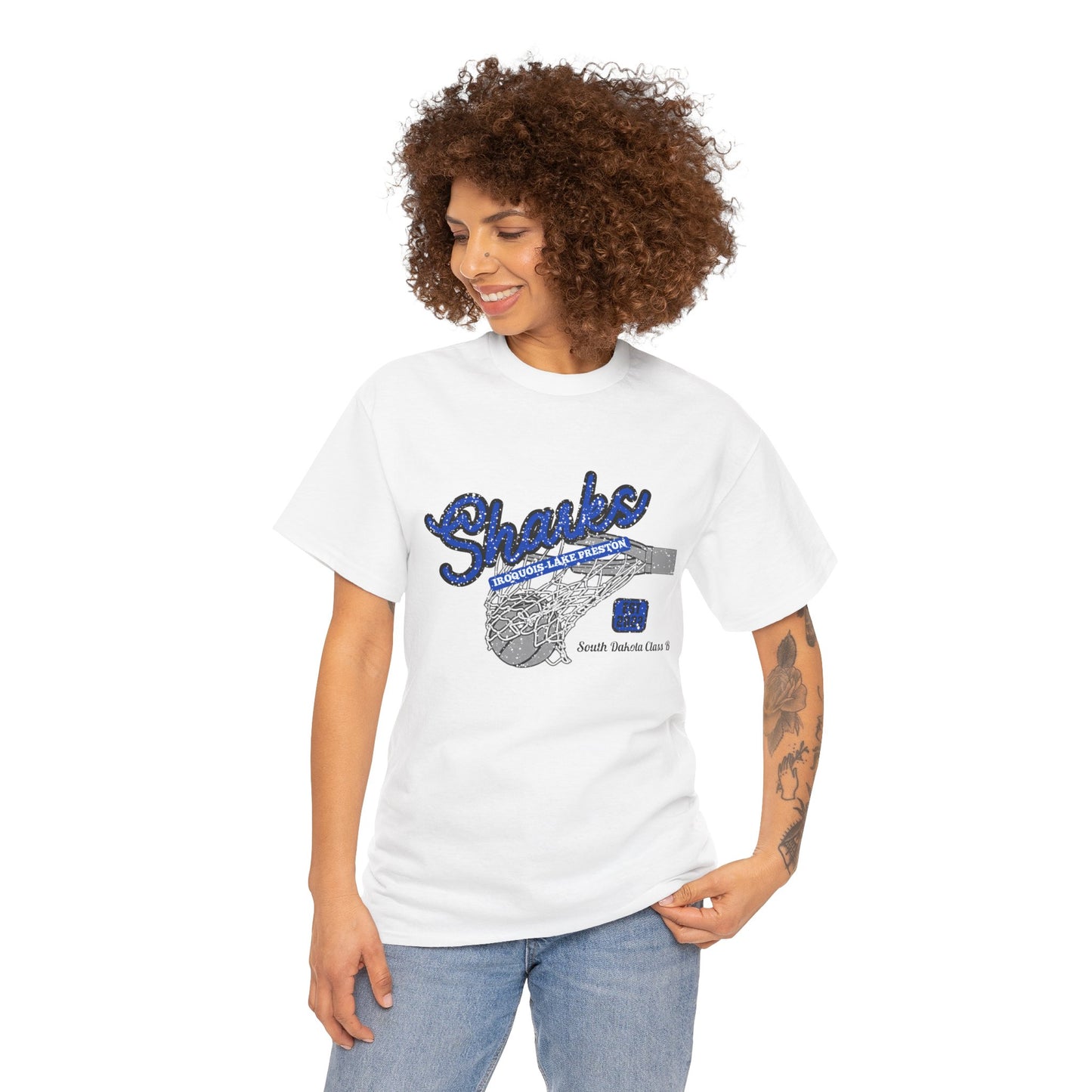 Sharks Vintage Net Gilden Tee