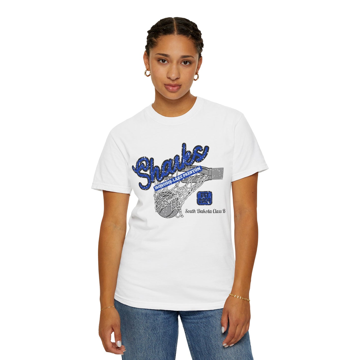 Sharks Vintage Net Comfort Colors Tee