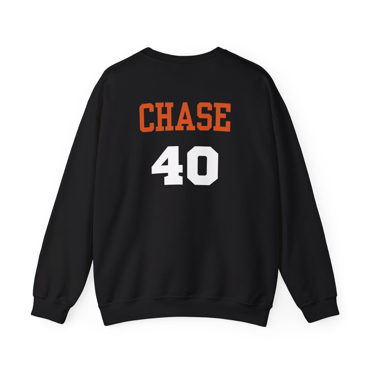 Huron Tigers Basketball Crewneck Sweatshirt - Chase 40