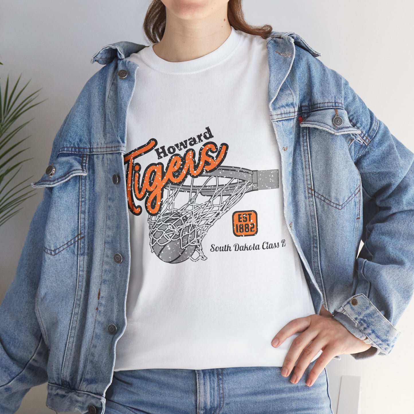 Howard Tigers Vintage Net Gilden Tee