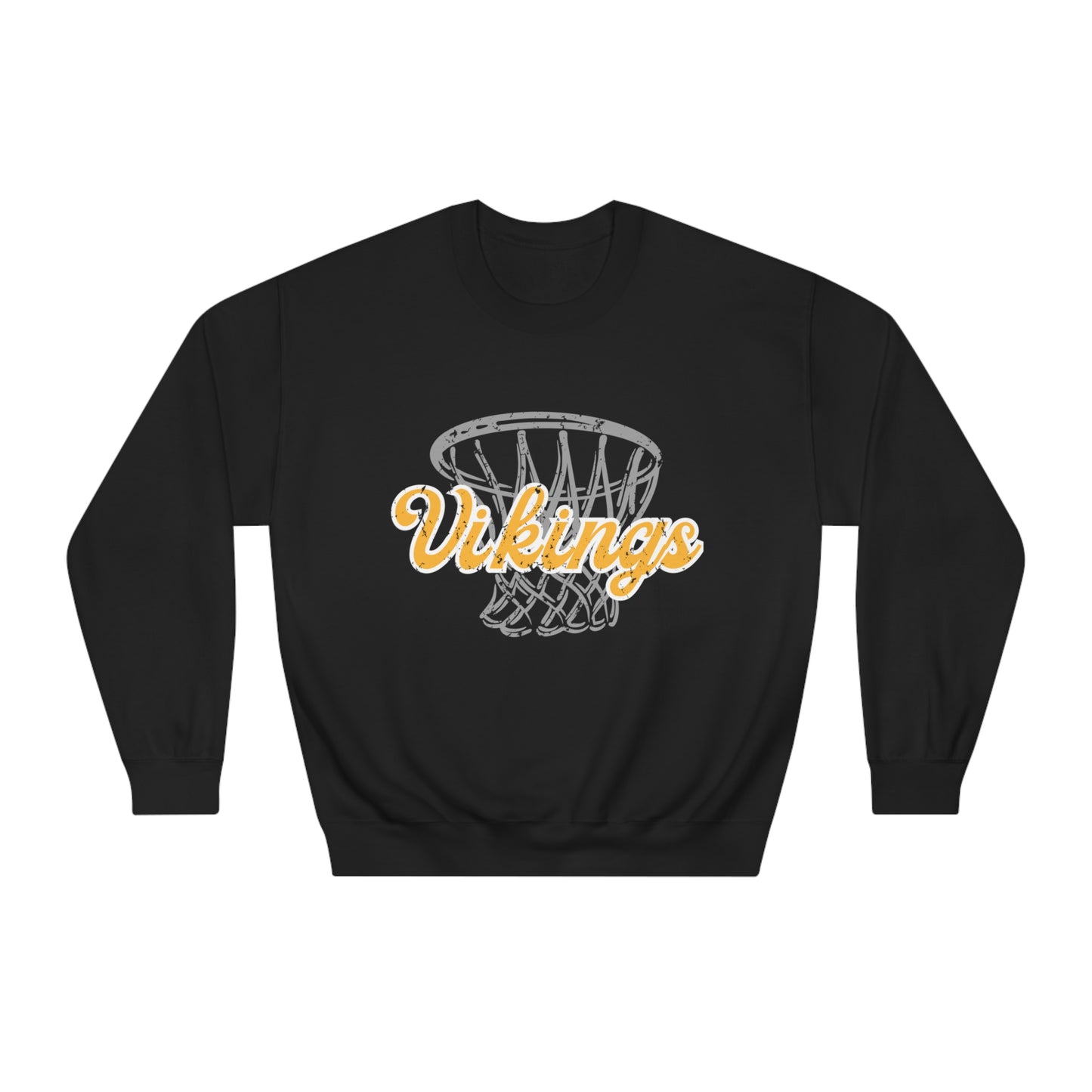 Vikings Basketball Unisex DryBlend® Crewneck Sweatshirt