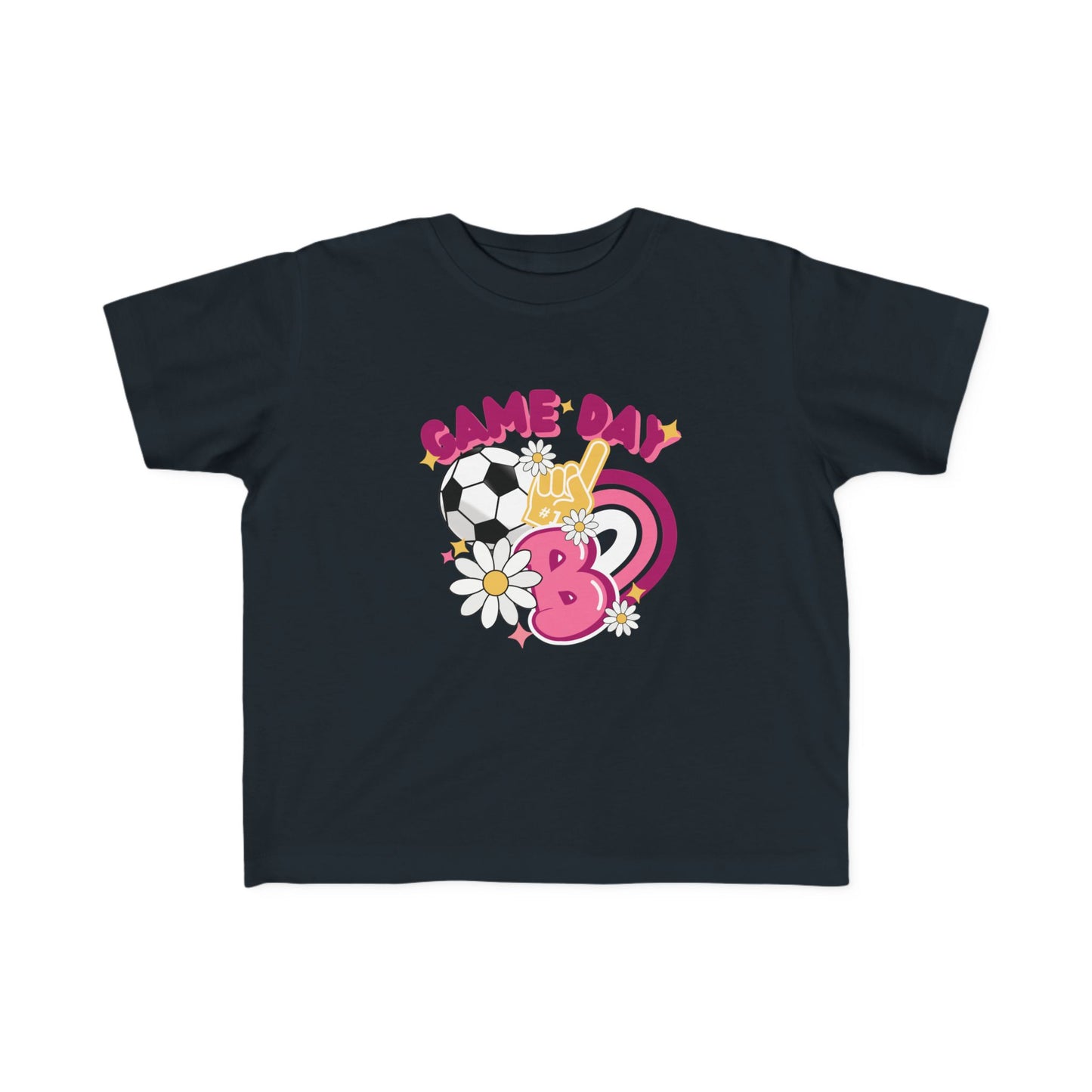 Soccer Game Day toddler tee