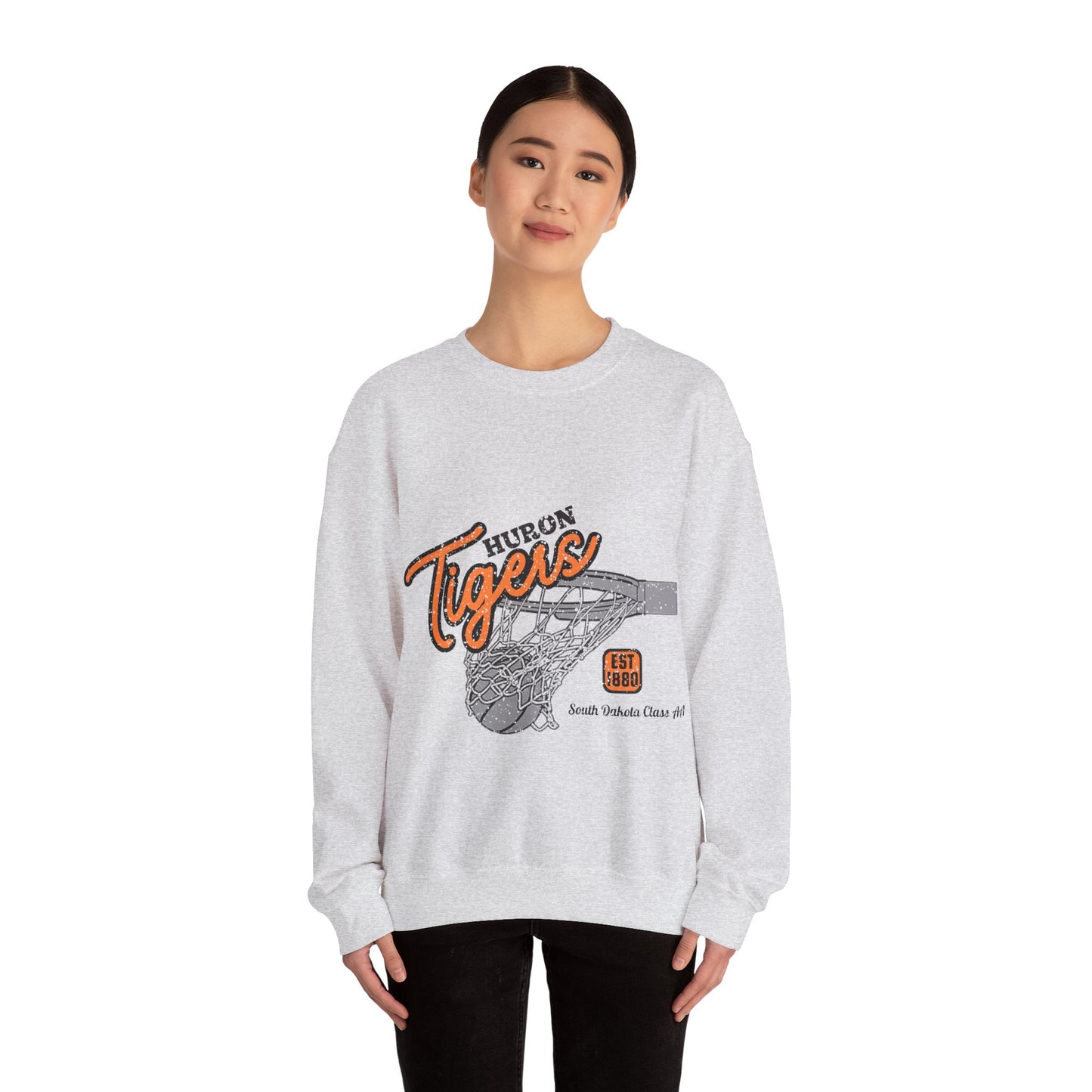 CHASE Huron vintage Net Unisex Heavy Blend™ Crewneck Sweatshirt