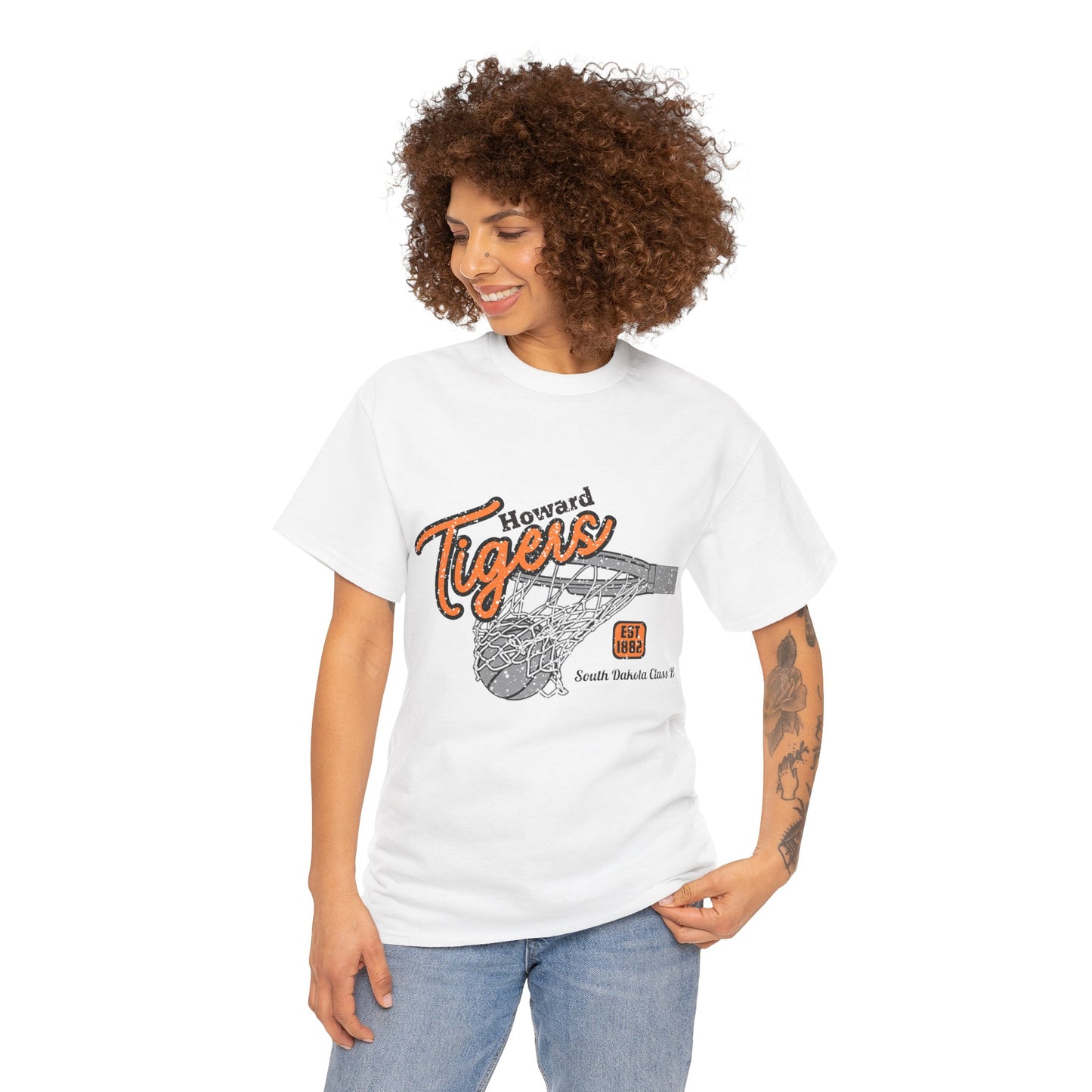 Howard Tigers Vintage Net Gilden Tee