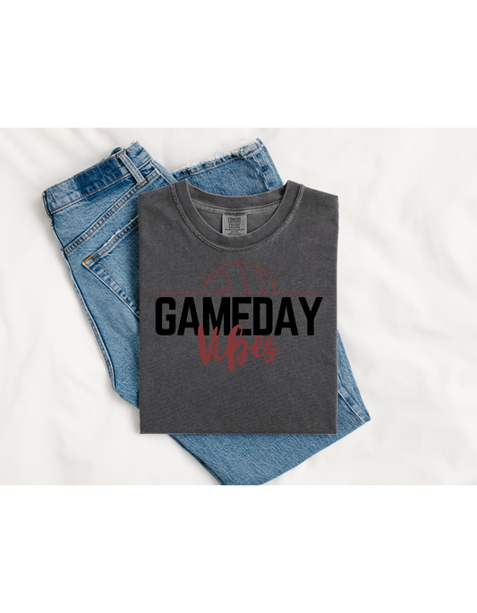 Gameday Vibes Volleyball-Maroon