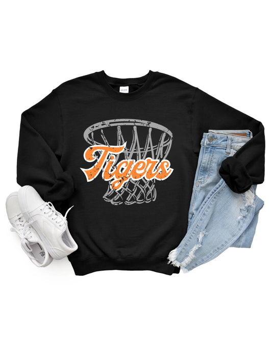 Tigers Basketball Unisex DryBlend® Crewneck Sweatshirt