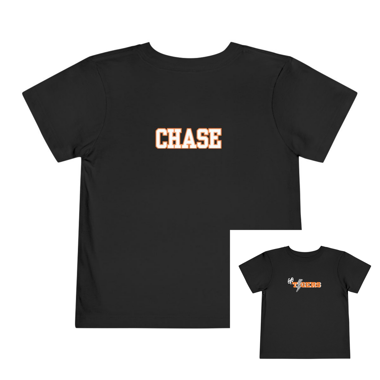 CHASE Tigers Toddler Short Sleeve Tee